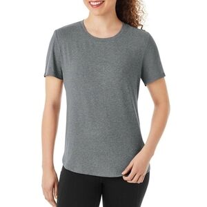 Member's Mark Ladies Short Sleeve Active Gray Tee Small - New With Tags